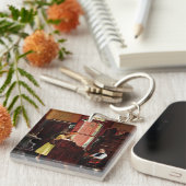 結婚許可証（ノーマン・ロックウェル） キーホルダー (正面右)