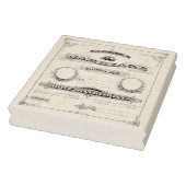 結婚証明書本物のヴィンテージスタンプ ラバースタンプ (スタンプ)