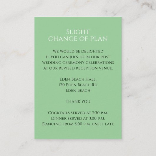 結婚詳細白チューリップ花束モノグラムenc エンクロージャーカード (裏面)