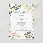 結婚詳細 | RSVP | QRコードエンクロージャカード エンクロージャーカード (正面)