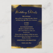 結婚詳細 | RSVP | QRコードエンクロージャカード エンクロージャーカード (正面)