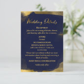 結婚詳細 | RSVP | QRコードエンクロージャカード エンクロージャーカード (スタンド正面)