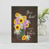 結婚誓いの更新 - カントリー招待状 招待状 (スタンド正面)