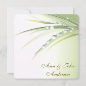 結婚誓いの更新 招待状 (正面)