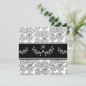 結婚誓いの更新 - 招待状 - モノグラム (スタンド正面)