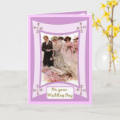 結婚誓い カード (黄色い花)