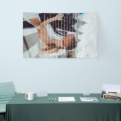 結婚誓約夫婦写真 横断幕 (トレードショー)