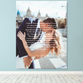 結婚誓約書風キャンバスプリント キャンバスプリント (インサイチュ (ウッドフロア))