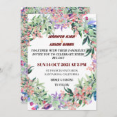 結婚誘 招待状 (正面/裏面)