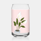 結婚贈り物の女性 ガラス缶 (裏面)