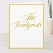 結婚贈 カード (正面)