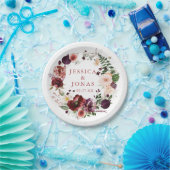 結婚赤面パーティー ペーパープレート (パーティー)