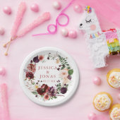 結婚赤面パーティー ペーパープレート (パーティー)