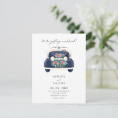 結婚車のクラシック 招待状 (スタンド正面)