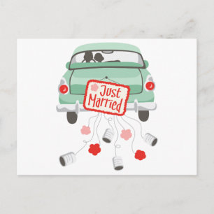 結婚車 ポストカード