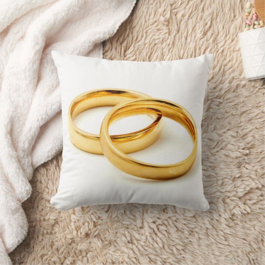 結婚輪 クッション (ブランケット)