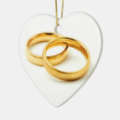 結婚輪 セラミックオーナメント (左)