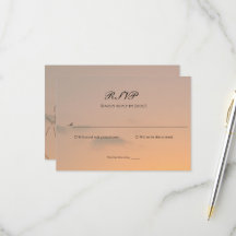 結婚返信カード