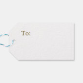 結婚週末のアクティビティPickleball金ゴールド&ホワイト ギフトタグ (裏面横)