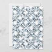 結婚週末の日程 |サントリーニ・ギリシャ 招待状 (裏面)