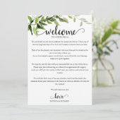 結婚週末の観光エレガント日程 招待状 (スタンド正面)