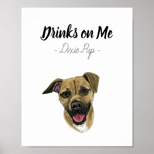 結婚飲み看板 ポスター (正面)