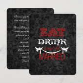 結婚鳩の願い 招待状 (正面/裏面)