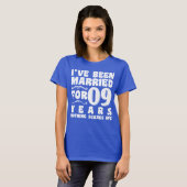結婚９年目にして、私たちに立ちはだかるものなど何もなし！ Tシャツ (正面フル)