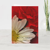 結婚1周年記念カード カード (裏面)