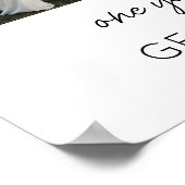 結婚1周年記念 フォト ポスター (角)