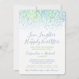 結婚1周年 ハッピーエバーアフター パーティー 招待状