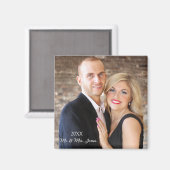 結婚1周年 マグネット 写真付き (正面/裏面)