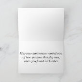 結婚10周年おめでとう カード (内部)