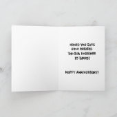 結婚10周年おめでとう カード (内部)