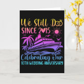 結婚10周年おめでとう 10年目の結婚記念日 カード (黄色い花)