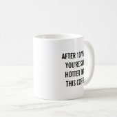 結婚10周年記念はまだまだ熱々 コーヒーマグカップ (正面右)