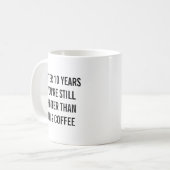 結婚10周年記念はまだまだ熱々 コーヒーマグカップ (正面左)