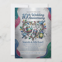 結婚10周年記念パーティーの写真(ブリキの結婚式)