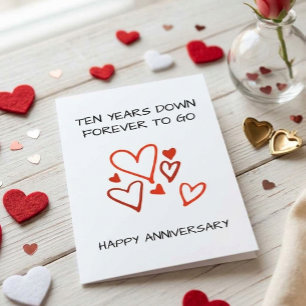結婚10周年記念 カード