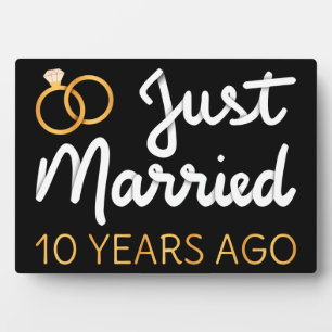 結婚10周年記念 IV フォトプラーク