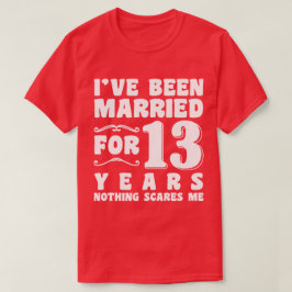 結婚13周年おめでとう Tシャツ