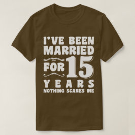 結婚15周年おめでとう Tシャツ