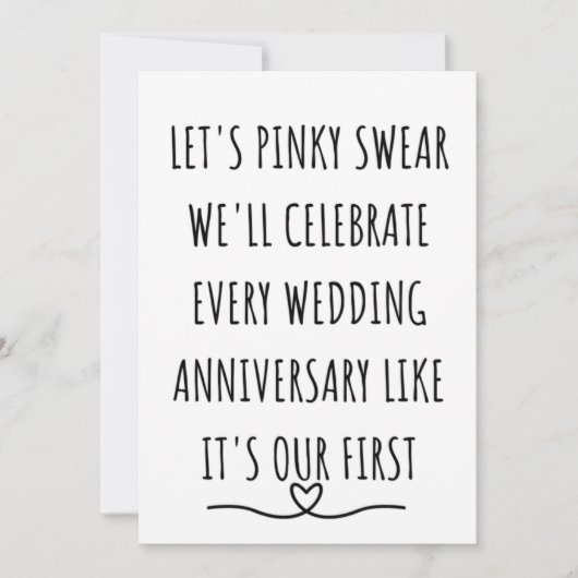 結婚2周年記念 カード (正面)