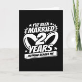 結婚2周年記念+面白い+2nd+結婚記念日 カード (正面)