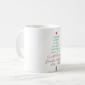 結婚2周年&2度目のクリスマス記念日 水曜日 コーヒーマグカップ (正面左)