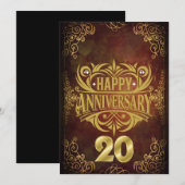 結婚20周年おめでとう (正面/裏面)