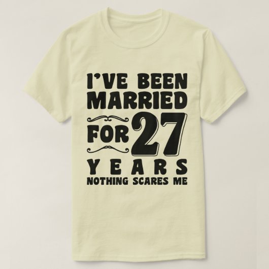 結婚20周年記念日 Tシャツ (デザイン正面)