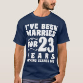 結婚23周年記念日 Tシャツ (正面)