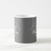 結婚25周年記念シルバースターダスト コーヒーマグカップ (中央)