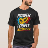 結婚25周年記念 Tシャツ (正面)